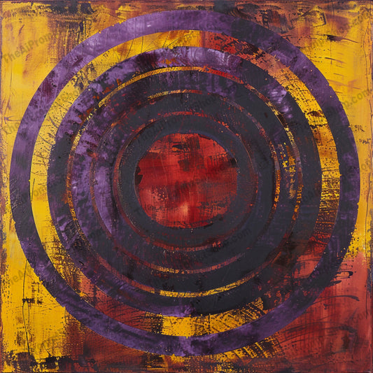 Vibrant Abstract Geometric Art AI MidJourney Image Prompt, 8145abstract geometric art, artwork, bold, bright, chevron, colorful, concentric circles, contemporary, creative, dynamic, midjourney, modern, patterns, stripes, texture, triangles, vibrant, visual decor