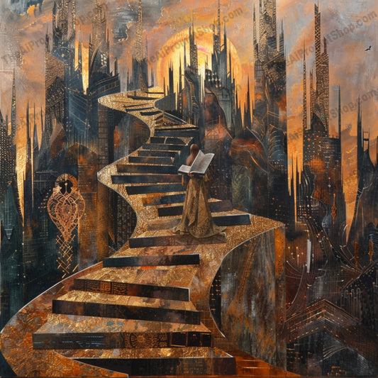 Surreal Journey AI MidJourney Image Prompt, 8223abstract, adventure, character art, colorful, creative, dreamlike, ethereal, imaginative, inspiring, intriguing, landscape, mystical, otherworldlymidjourney, realistic, surreal fantasy, unique, visionary, vivid