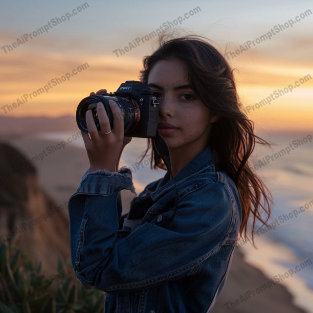 Photographers in Various Settings AI MidJourney Image Prompt, 9434 Portraits & People, midjourney, photography, photographers, camera, outdoors, nature, fall, scenery, landscape, travel, adventure, urban, market, park, autumn, sunset, shores, ocean, coast, hobby, art, passion, fashion, style, Midjourney, Ai, Ai Image Prompt, Image Prompt, Prompt