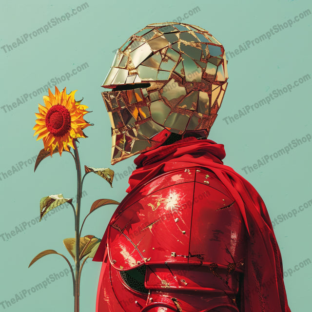 Geometric Knight Art AI MidJourney Image Prompt, 8643abstract, Ai, Ai Image Prompt, Animation & Cartoons, armor, character, concept art, creative, detailed patterns, digital art, eye-catching, fantasy, futuristic, geometric, heroic, illustration, Image Prompt, knight, medieval, midjourney, modern art, mosaic, polygonal, Prompt, unique, vivid colors