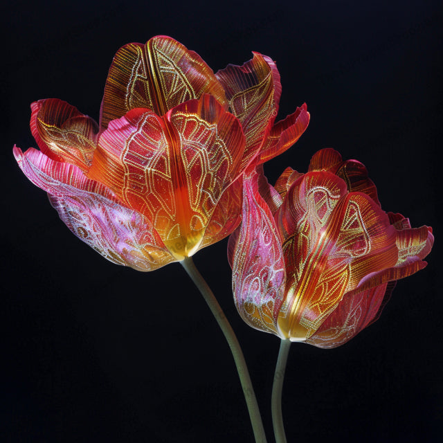 Luminous Floral Elegance AI MidJourney Image Prompt, 9636 Florals, midjourney, digital art, floral, ethereal, glowing flowers, botanical illustration, luminous, delicate petals, intricate details, beautiful blooms, fantasy flowers, artistic rendering, illuminated flora, elegant design, decorative art, vibrant colors, unique flowers, modern botanical, enchanting flora, digital illustration, art print, Midjourney, Ai, Ai Image Prompt, Image Prompt, Prompt