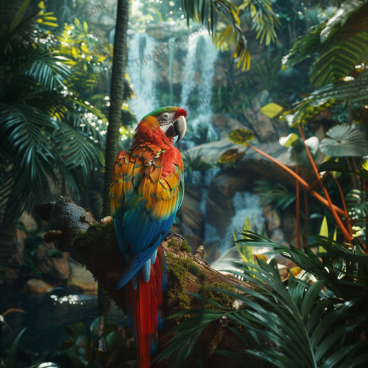 Jungle and Wildlife Scene AI MidJourney Image Prompt, 9426 Animals, midjourney, wildlife, jungle, forest, animals, nature, tropical, parrot, deer, elephant, wolf, landscape, foliage, flora, fauna, serenity, natural beauty, wilderness, habitat, explore, adventure, Midjourney, Ai, Ai Image Prompt, Image Prompt, Prompt
