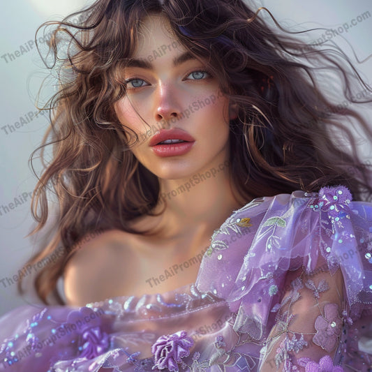 Elegant Fantasy Dresses AI MidJourney Image Prompt, 8467Ai, Ai Image Prompt, beautiful, classic, dreamy, elegant gown, embellished fabric, enchanting, ethereal, fantasy dress, feminine, fine detail, flowing fabric, glamorous, Image Prompt, intricate design, lacework, luxurious, magical, midjourney, Portraits & People, Prompt, romantic, sophisticated, vintage, whimsical