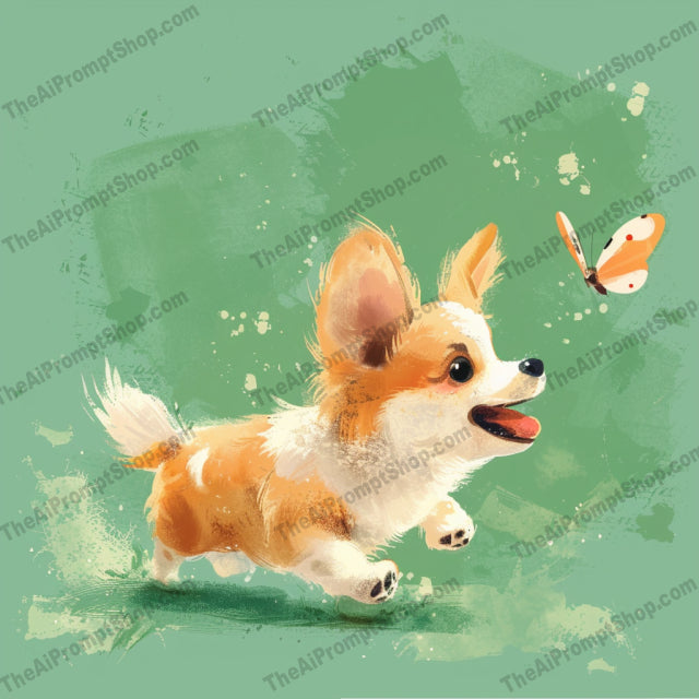 Watercolor Cute Illustrations AI MidJourney Image Prompt, 9320 Animals, midjourney, watercolor, cute, illustration, kitten, yarn, child, balloons, puppy, butterfly, bird, perched, branch, whimsical, playful, children, art, animal, colorful, happy, fun, Midjourney, Ai, Ai Image Prompt, Image Prompt, Prompt