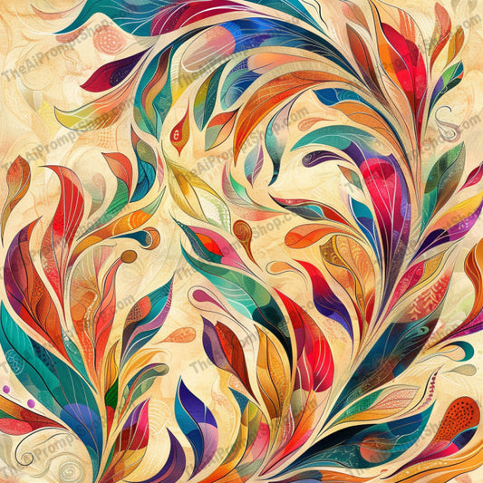 AI MidJourney Image Prompt, Whirls of Chromatic Fantasy, 4764chat gpt, chat gpt prompts, chatgpt, chatgpt prompts, Dynamic art nouveau revival, Expressive color fusion, Fluid artistry movement, Harmonic chromatic spirals, Kaleidoscopic curl ensemble, midjourney, Ornamental wave design, Patterns & Wallpapers, Psychedelic swirl patterns, Swirling color fantasy, Vibrant abstract flourishes, Whimsical scrollwork