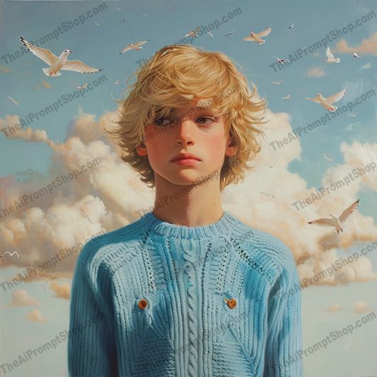 Whimsical Portraits in Nature-Inspired Themes AI MidJourney Image Prompt, 8045AI image prompts, artistic exploration, autumn leaves, creative inspiration, creative prompts, dreamy visuals, human emotion, imaginative art, midjourney, natural elements, nature portraits, nature scenes, realistic fantasy, serene art, storytelling art, sunflowers, surreal beauty