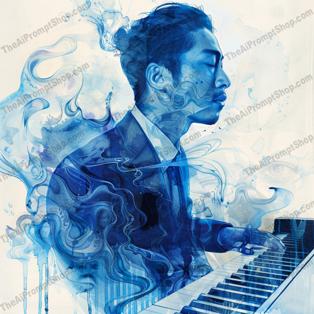 Artistic Multi-Genre Portrait AI MidJourney Image Prompt, 8226aesthetic, art piecemidjourney, art style, artistic portrait, colorful, creative, creative depth, cultural, dynamic, evocative, expressive, lively, multi-genre, room decor, swirling effects, thematic, unique, vibrant, visual art