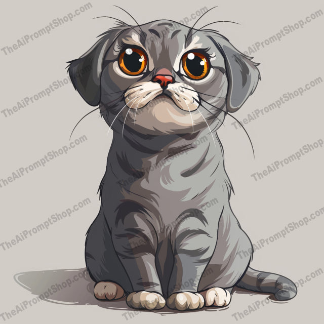 Adorable Cartoon Cats AI MidJourney Image Prompt, 8233adorable cat, animal character, animated style, big eyes, cartoon cat, cat drawingmidjourney, cat lover gift, charming illustration, children's art, colorful cat, cute animal, cute illustration, digital art, fantasy art, fluffy cat, kids' decor, kitty, pet art, playful cat, whimsical cat
