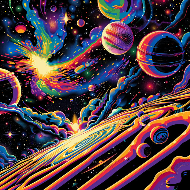 Neon Fantasy Worlds AI MidJourney Image Prompt, 9417 Florals, midjourney, neon, fantasy, colorful, vibrant, futuristic, cityscape, cosmic, space, galaxy, stars, floral, flowers, underwater, aquatic, bright, psychedelic, surreal, imaginative, artistic, dreamlike, Midjourney, Ai, Ai Image Prompt, Image Prompt, Prompt