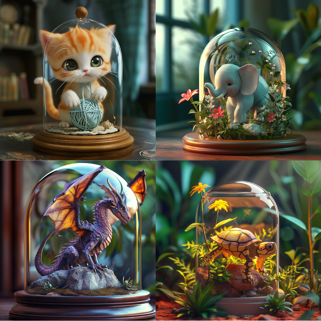 Character art in a fantasy style created from an AI image prompt.