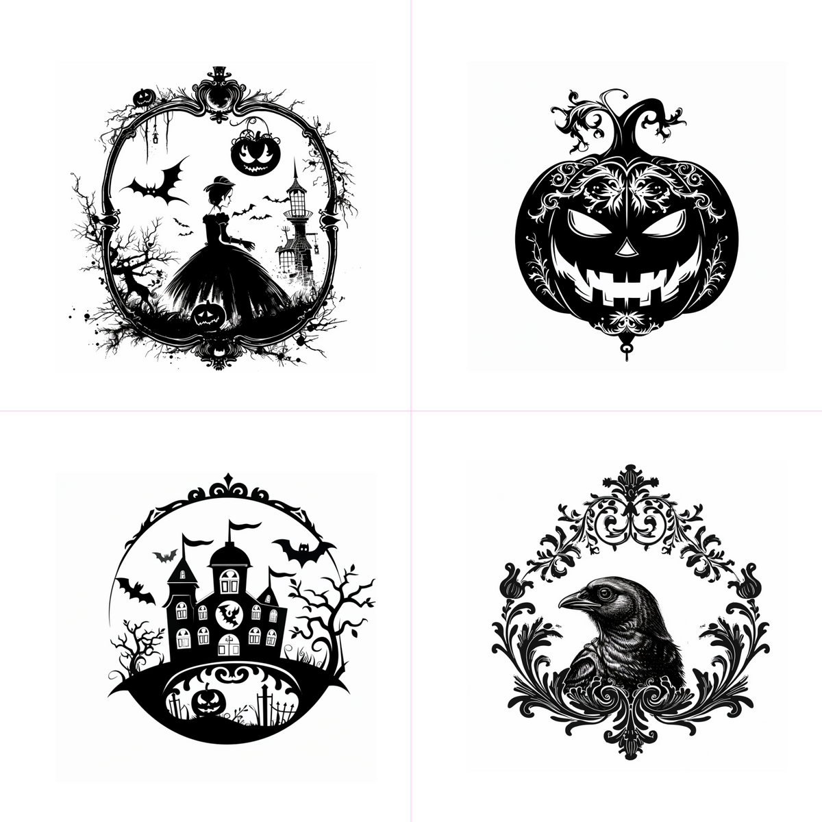 Logos created from an AI image prompt.