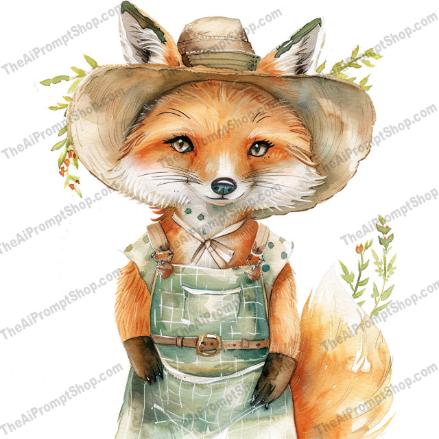 Adorable Animal Characters AI MidJourney Image Prompt, 9448 Storybook Illustrations, midjourney, adorable, animal characters, whimsical, illustration, cute outfits, intricate details, playful style, creative projects, elephant, owl, rabbit, overalls, chef hat, detective, nature, woodland creatures, character art, artwork, cartoon, Midjourney, Ai, Ai Image Prompt, Image Prompt, Prompt