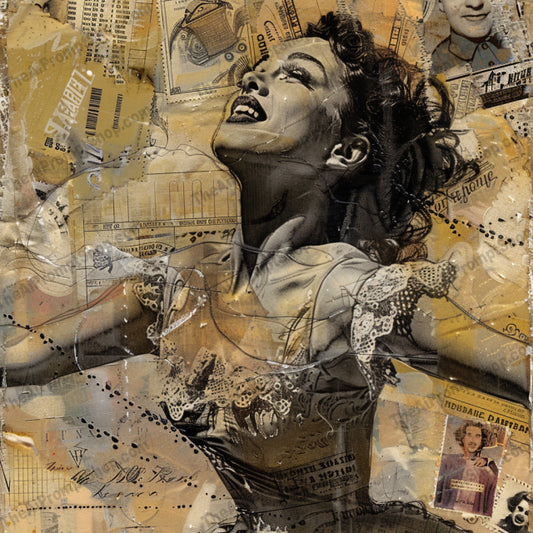 Vintage Mixed Media Artwork AI MidJourney Image Prompt, 8742 Landscapes & Paintings, midjourney, vintage, mixed media, dance, floral, culinary, sepia, artwork, nostalgic, historical, artistic, intricate, textured, collage, expression, patterns, thematic, creative, elegant, timeless, detailed, Midjourney, Ai, Ai Image Prompt, Image Prompt, Prompt