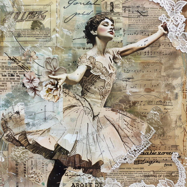 Vintage Mixed Media Artwork AI MidJourney Image Prompt, 8742 Landscapes & Paintings, midjourney, vintage, mixed media, dance, floral, culinary, sepia, artwork, nostalgic, historical, artistic, intricate, textured, collage, expression, patterns, thematic, creative, elegant, timeless, detailed, Midjourney, Ai, Ai Image Prompt, Image Prompt, Prompt