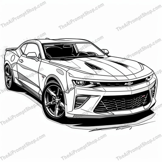 Classic and Modern Sports Cars Outline AI MidJourney Image Prompt, 8315Ai, Ai Image Prompt, artistic design, automotive art, black and white, car art, car enthusiasts, car illustration, classic cars, classic sports cars, Coloring Pages, detailed drawing, high-performance vehicles, iconic cars, Image Prompt, line art, midjourney, modern cars, modern sports cars, muscle cars, outline drawing, Prompt, sketch, sleek design, sports cars, vehicle illustration
