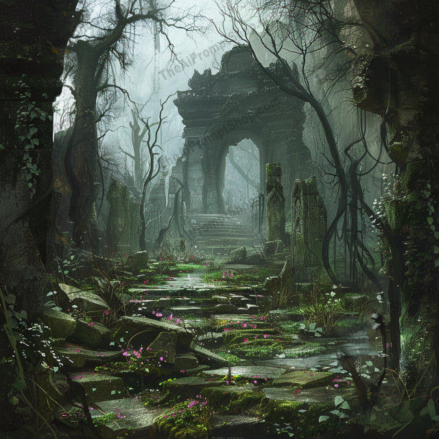 Epic Fantasy Landscapes AI MidJourney Image Prompt, 9502 Fantasy, midjourney, fantasy, landscapes, epic, mountains, deserts, forest, ruins, volcanic, wastelands, dramatic, imaginary, world, beautiful, mystery, terrain, fantastical, scenery, nature, creative, art, Midjourney, Ai, Ai Image Prompt, Image Prompt, Prompt