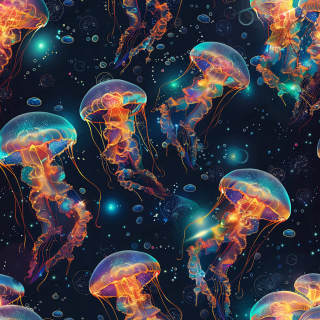Neon Glow Nature AI MidJourney Image Prompt, 9675 Patterns & Wallpapers, midjourney, neon, glow, nature, nature illustration, vibrant, colorful, design, modern art, neon colors, deep colors, contrast, artwork, digital art, natural elements, bright colors, birds, flower, jellyfish, gems, artistic, illustration, Midjourney, Ai, Ai Image Prompt, Image Prompt, Prompt