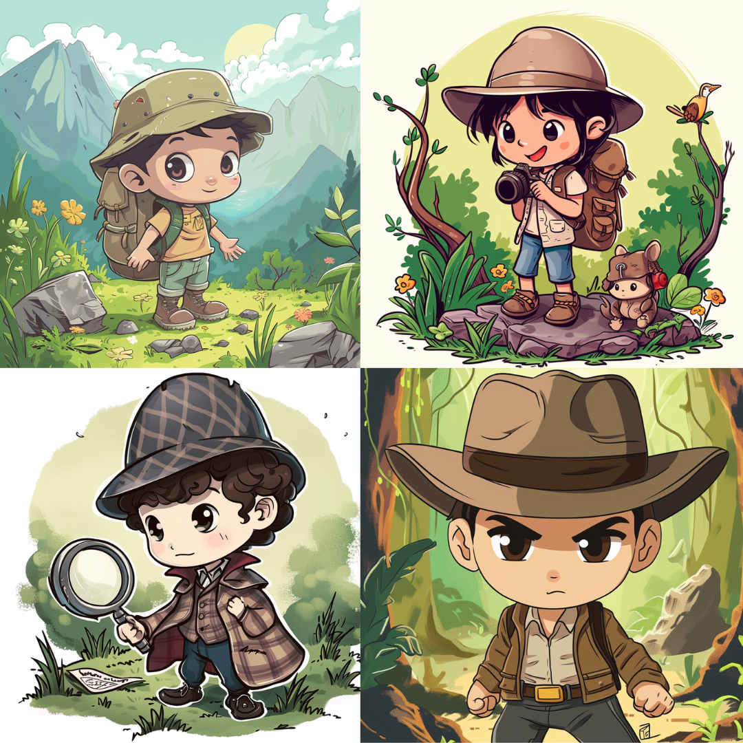 Miniature Explorers AI MidJourney Image Prompt, Character Art, 4254chat gpt, chat gpt prompts, chatgpt, chatgpt prompts, midjourney