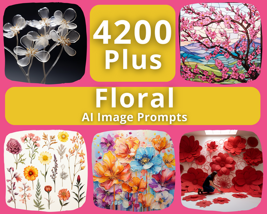 AI Image Prompts for Floral Art