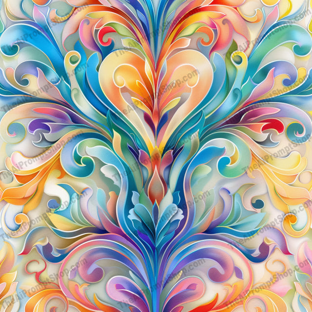 AI MidJourney Image Prompt, Whirls of Chromatic Fantasy, 4764chat gpt, chat gpt prompts, chatgpt, chatgpt prompts, Dynamic art nouveau revival, Expressive color fusion, Fluid artistry movement, Harmonic chromatic spirals, Kaleidoscopic curl ensemble, midjourney, Ornamental wave design, Patterns & Wallpapers, Psychedelic swirl patterns, Swirling color fantasy, Vibrant abstract flourishes, Whimsical scrollwork