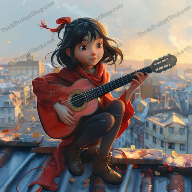 AI MidJourney Image Prompt, Melodic Musings and Reflections, 4941Autumn reflections, chat gpt, chat gpt prompts, chatgpt, chatgpt prompts, Intimate readings, Literary peace, Melancholic vibes, midjourney, Musical interlude, Pensive moments, Serene expressions, Solitude in the city, Soulful encounters, Storybook Illustrations, Urban serenades