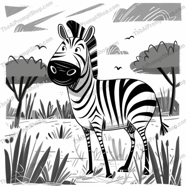 African Safari Animals AI MidJourney Image Prompt, 8738 Animals, midjourney, African animals, safari illustration, whimsical animals, cartoon giraffe, hippo drawing, lion cub art, zebra illustration, wildlife art, black and white, line art, kids illustration, animal characters, adorable animals, illustrated animals, safari art, cute animals, funny animals, children's art, safari animals black and white, animal cartoon, Midjourney, Ai, Ai Image Prompt, Image Prompt, Prompt