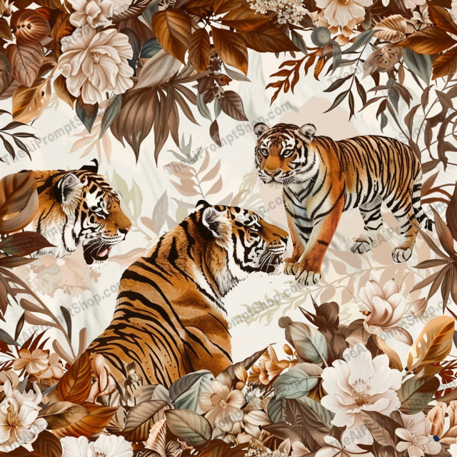 AI MidJourney Image Prompt, Wild Elegance Canvas", 4766Artistic predator depiction, chat gpt, chat gpt prompts, chatgpt, chatgpt prompts, Cool hued foliage art, Dynamic nature composition, Majestic wildlife portrayal, midjourney, Pastel floral illustration, Patterns & Wallpapers, Sumptuous jungle tableau, Sun-kissed petals display, Velvety texture contrast, Vintage inspired fauna print, Warm toned botanicals