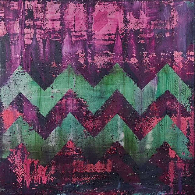 Vibrant Abstract Geometric Art AI MidJourney Image Prompt, 8145abstract geometric art, artwork, bold, bright, chevron, colorful, concentric circles, contemporary, creative, dynamic, midjourney, modern, patterns, stripes, texture, triangles, vibrant, visual decor