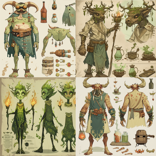 Fantasy Game Figures AI MidJourney Image Prompt, Game Assets, 4187chat gpt, chat gpt prompts, chatgpt, chatgpt prompts, midjourney