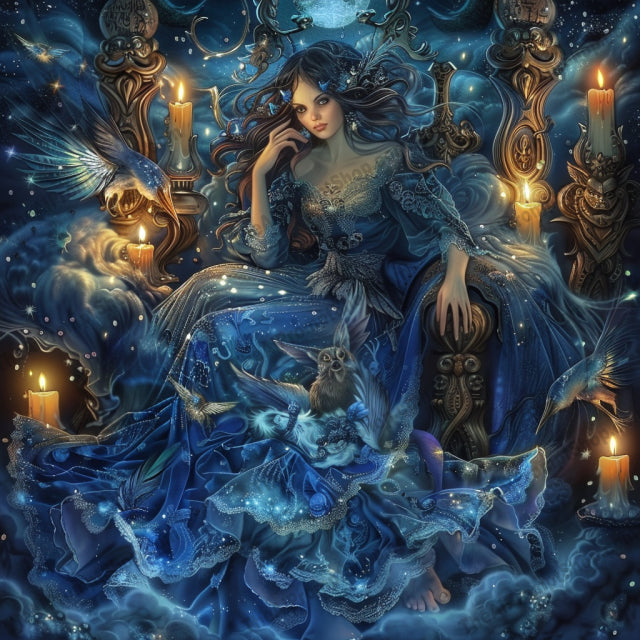 Fantasy Enchantment AI MidJourney Image Prompt, 9668 Fantasy, midjourney, fantasy, enchantment, magic, sorcery, mythical creatures, dragons, spellbinding, mysteries, scenic elements, intricate designs, vibrant colors, captivating, ethereal, dreamlike, medieval, candles, alchemy, wizards, witches, mystical, Midjourney, Ai, Ai Image Prompt, Image Prompt, Prompt