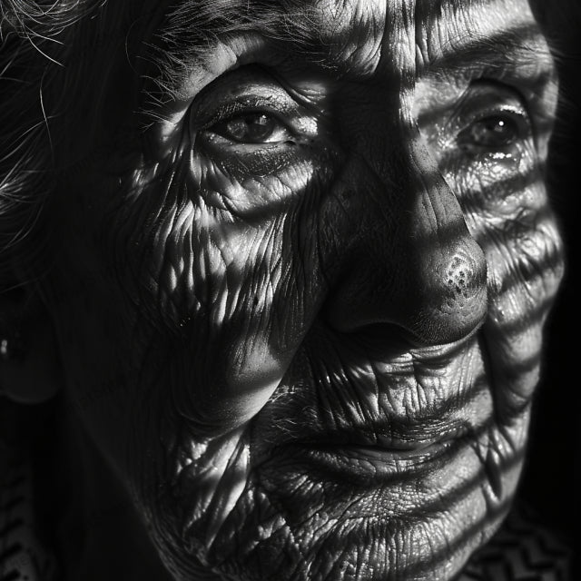 Dramatic Black and White Silhouette AI MidJourney Image Prompt, 8965 Isometrics & Icons, midjourney, black and white, silhouette, dramatic lighting, contrast, textures, emotions, depth, timeless, classic, artistic, fine art, shadows, detail, monochrome, portrait, expressive, moody, intensity, photo art, visual art, Midjourney, Ai, Ai Image Prompt, Image Prompt, Prompt