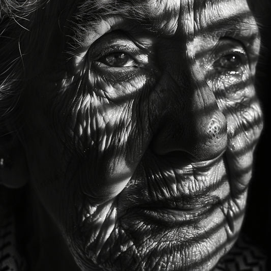 Dramatic Black and White Silhouette AI MidJourney Image Prompt, 8965 Isometrics & Icons, midjourney, black and white, silhouette, dramatic lighting, contrast, textures, emotions, depth, timeless, classic, artistic, fine art, shadows, detail, monochrome, portrait, expressive, moody, intensity, photo art, visual art, Midjourney, Ai, Ai Image Prompt, Image Prompt, Prompt