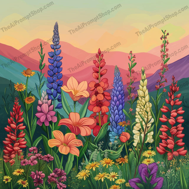Vibrant Nature Art AI MidJourney Image Prompt, 8399Ai, Ai Image Prompt, art, beauty, bright, butterflies, colorful, coral, detailed, flora, Florals, flowers, illustration, Image Prompt, landscape, marine life, midjourney, nature, painting, Prompt, realistic, texture, vibrant, vivid, whimsical, wildlife