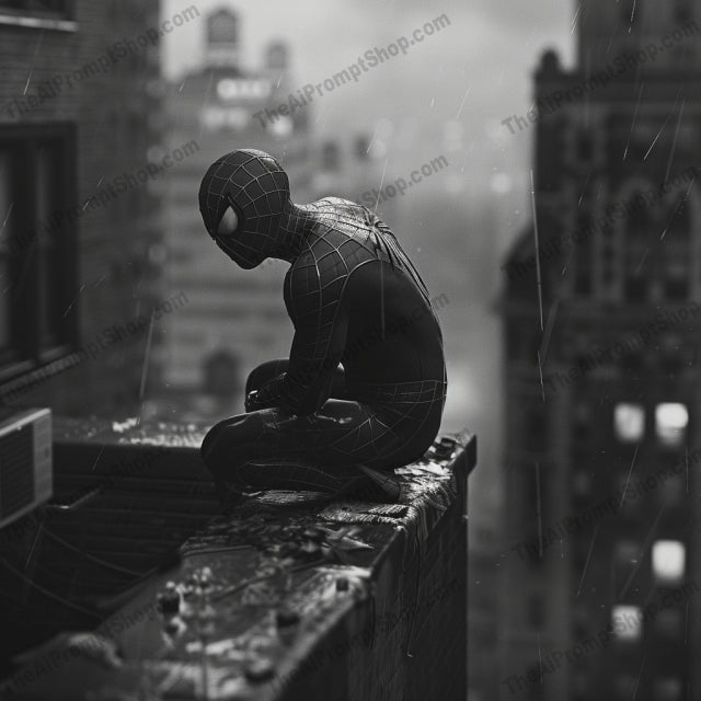 Epic Superhero Stance AI MidJourney Image Prompt, 8964 Animation & Cartoons, midjourney, superhero, black-and-white, dramatic, powerful, hero, artwork, epic, stance, atmospheric, captivating, magnificence, vigilante, comic, scenic, monochrome, visual, intensity, striking, graphic, heroic, action, Midjourney, Ai, Ai Image Prompt, Image Prompt, Prompt