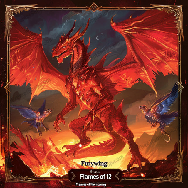 Fantasy Creature Art AI MidJourney Image Prompt, 8382Ai, Ai Image Prompt, artwork, bird, creatures, digital art, dragon, dynamic, Fantasy, fearsome, flames, glowing eyes, golden feathers, Image Prompt, majestic, midjourney, mythical, mythology, powerful, Prompt, radiant, serpent, shimmering scales, soaring, wolf