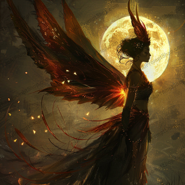 AI MidJourney Image Prompt, Celestial Dance, 4850Celestial backdrop, chat gpt, chat gpt prompts, chatgpt, chatgpt prompts, Dramatic silhouettes, Dynamic movement, Ethereal elegance, Fantasy artwork, Fiery plumage, Fire-winged beings, Glowing embers, Graceful forms, Luminous effects, Majestic creatures, midjourney, Midnight dance, Moonlit fantasy, Mystical flight, Radiant warmth, Scary, Skyward ascent