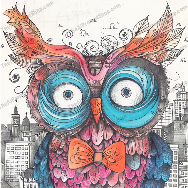 Whimsical Urban Animals AI MidJourney Image Prompt, 9591 Storybook Illustrations, midjourney, whimsical, urban, animals, cityscape, illustration, colorful, pattern, chic, artistic, decorative, fashionable, modern, intricate, creative, detailed, stylized, playful, fun, vibrant, unique, Midjourney, Ai, Ai Image Prompt, Image Prompt, Prompt