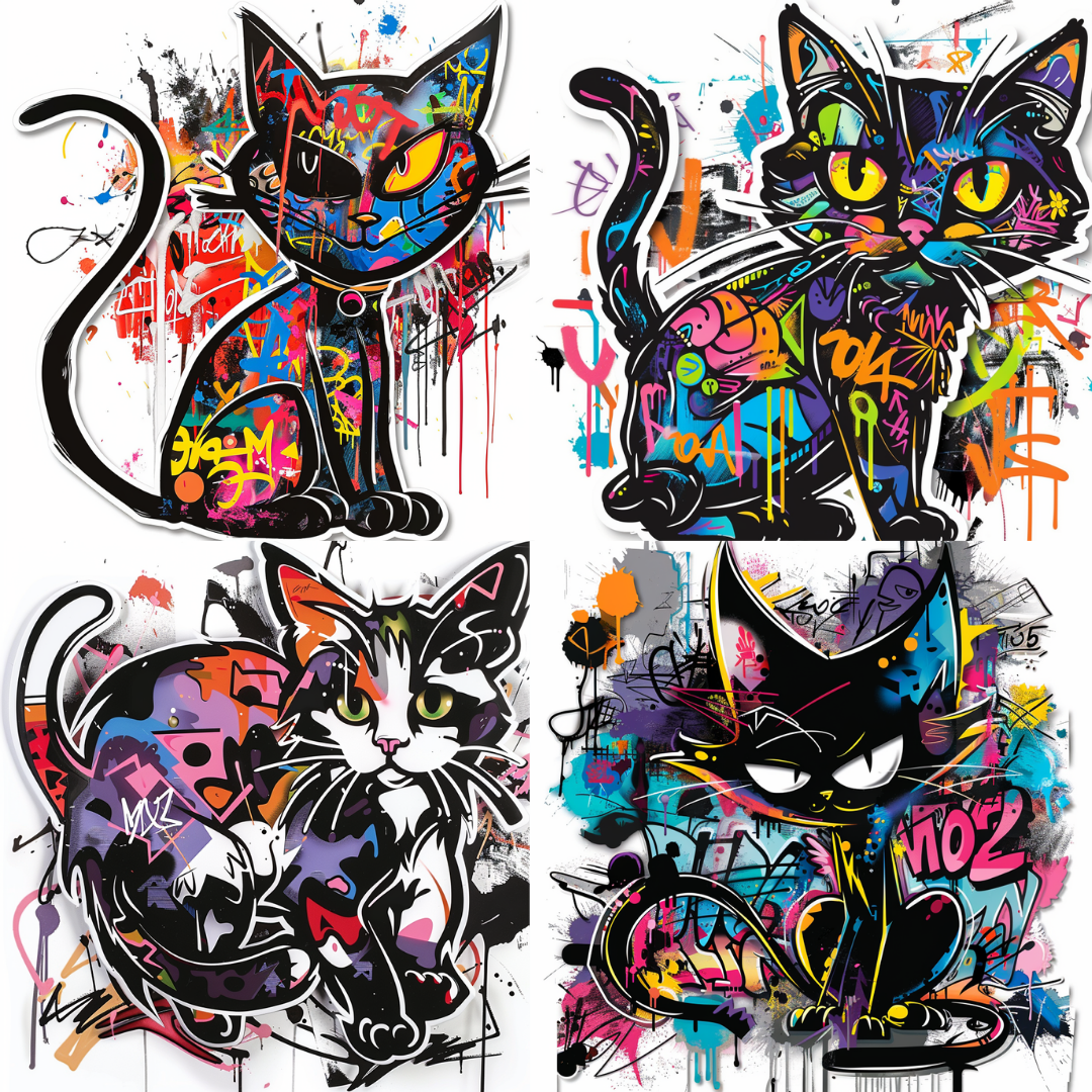 illustration in a colorful style created from an AI image prompt.