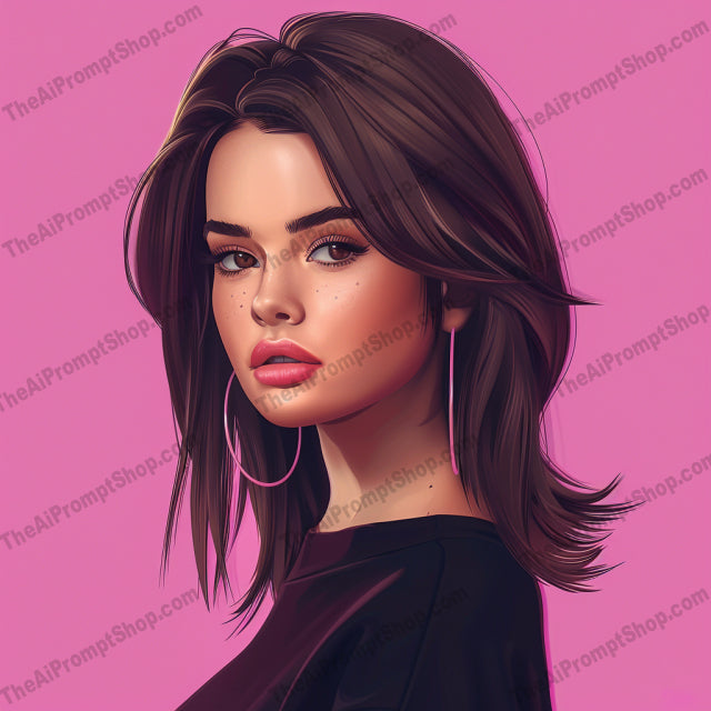 Stylized Portrait Art AI MidJourney Image Prompt, 8344aesthetics, Ai, Ai Image Prompt, art, artistic, bold backgrounds, colorful, contemporary, creative, digital art, dynamic, edgy, expressive, fashion, illustration, Image Prompt, midjourney, modern, portrait, Portraits & People, Prompt, stylized, trendy, unique fashion, vibrant, vibrant colors