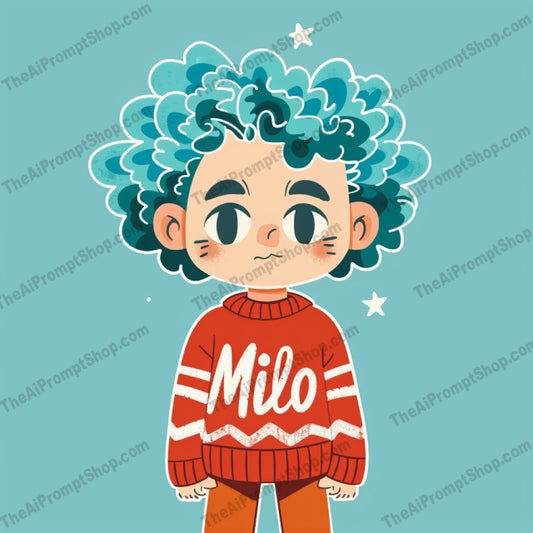 Cute Character Illustrations AI MidJourney Image Prompt, 8905 Character Art, midjourney, cute characters, whimsical art, children illustrations, playful design, storybook style, funny characters, happy kids, illustrative art, unique hairstyles, fashionable outfits, adorable faces, creative projects, kids art, digital illustrations, art for children, cartoon style, creative kids, cute designs, kids fashion, lovely characters, Midjourney, Ai, Ai Image Prompt, Image Prompt, Prompt