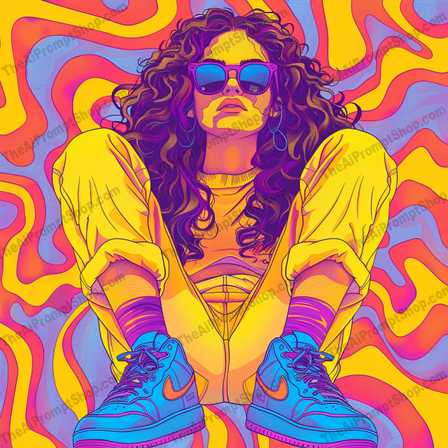 Vibrant Fashion Art AI MidJourney Image Prompt, 8955 Clothing, Fashion & Accessories, midjourney, vibrant, fashion, art, dynamic, color scheme, abstract background, modern clothing, stylish, bold colors, strong contrasts, fashion statement, artistic flair, contemporary, youthful, expressive, trendy, eye-catching, pop art, vivid, urban style, Midjourney, Ai, Ai Image Prompt, Image Prompt, Prompt