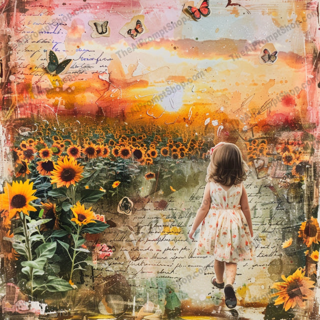 Children in Dreamy Landscapes AI MidJourney Image Prompt, 8871 Animals, midjourney, children, dreamy, landscapes, imaginative, whimsical, nostalgic, fantasy, artistic, vibrant, textured, overlays, walking, exploring, adventure, magic, light effects, collage, memory, innocence, playful, Midjourney, Ai, Ai Image Prompt, Image Prompt, Prompt