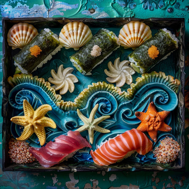 Whimsical Food Arrangement AI MidJourney Image Prompt, 9500 Food, midjourney, digital art, food art, whimsical, vibrant, macarons, sweets, cakes, decorative food, artistic cuisine, playful art, culinary art, pastel colors, intricate design, imaginative food, food arrangement, delightful, creative, colorful, fantasy, digital illustration, Midjourney, Ai, Ai Image Prompt, Image Prompt, Prompt