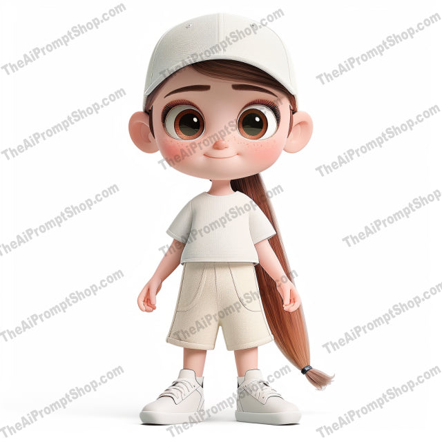 Charming Characters in Casuals AI MidJourney Image Prompt, 8000cartoon characters, casual style, charming, cute, diversity, endearing, expressive, fun., midjourney, minimalistic, modern, playful, soft colors, stylish, trendy, whimsical, youth