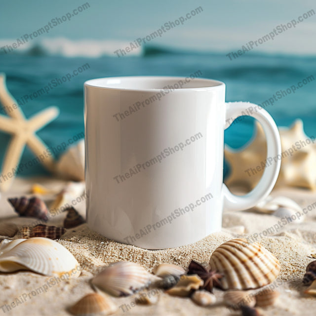 Seasonal Mug Scenes AI MidJourney Image Prompt, 9584 Mockups - Products, midjourney, seasonal mug, white mug, beach mug, summer mug, autumn mug, spring mug, floral mug, cozy mug, holiday mug, mug mockup, product display, mug design, seasonal theme, year-round mug, versatile mug, mug photography, mug collection, mug scenes, mug images, stylish mug, decorative mug, themed mug, Midjourney, Ai, Ai Image Prompt, Image Prompt, Prompt