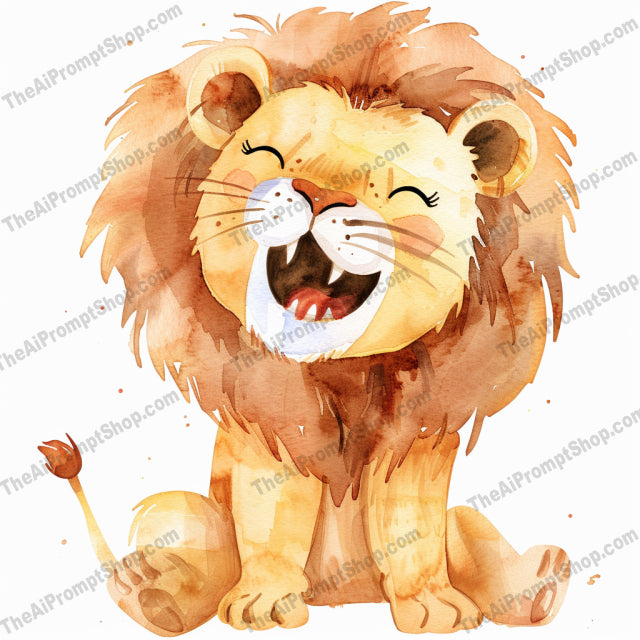 Cute Baby Animals AI MidJourney Image Prompt, 8669 Animals, midjourney, cute, baby animals, watercolor, elephant, giraffe, lion, panda, illustration, adorable, gentle colors, charming expressions, kids room decor, nursery art, animal art, children's illustration, soft colors, watercolor animals, cartoon animals, playful, sweet animals, Midjourney, Ai, Ai Image Prompt, Image Prompt, Prompt