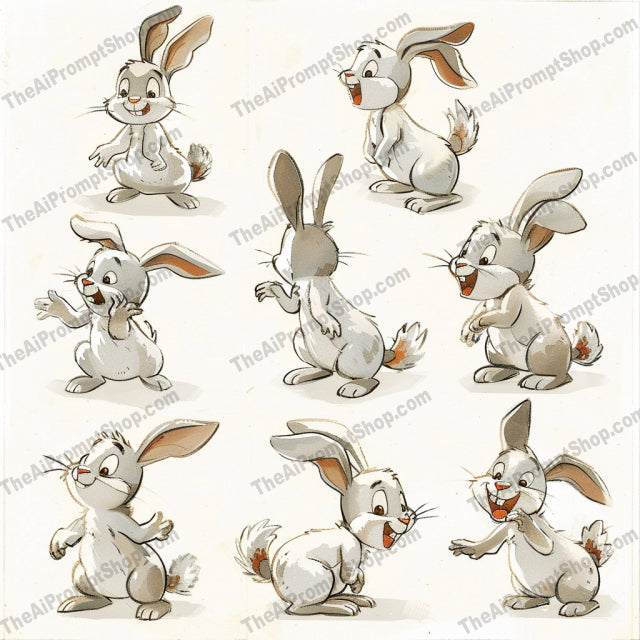 Cute Animal Characters AI MidJourney Image Prompt, 9424 Animals, midjourney, cute animals, whimsical art, animal characters, playful poses, adorable illustration, fox illustration, panda illustration, bunny illustration, cute fox, happy animals, illustrated animals, animal art, cartoon animal, sweet animals, charming illustration, joyful art, endearing characters, cute artwork, animals in action, animal expressions, Midjourney, Ai, Ai Image Prompt, Image Prompt, Prompt