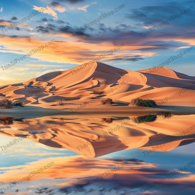 Reflective Nature Landscapes AI MidJourney Image Prompt, 9681 Landscapes & Paintings, midjourney, nature, landscape, reflection, serene, mountains, sand dunes, forest, tranquility, sunset, sunrise, water reflection, scenic view, natural beauty, outdoors, peaceful, calming, majestic, environment, wilderness, sky, clouds, Midjourney, Ai, Ai Image Prompt, Image Prompt, Prompt