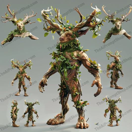 Stylized Character Models AI MidJourney Image Prompt, 8685 Character Art, midjourney, stylized, character models, nature, underwater, space, digital art, vibrant textures, creative projects, storytelling, detailed design, thematic, illustration, 3D models, character design, artistic, fantasy, sculpture, concept art, visual design, animation, Midjourney, Ai, Ai Image Prompt, Image Prompt, Prompt