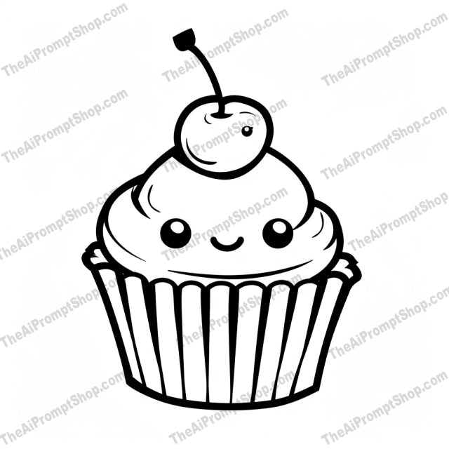 Cute Kawaii Doodle AI MidJourney Image Prompt, 9626 Animals, midjourney, kawaii, doodle, cute, illustration, ice cream, cupcake, sun, cat, basket, line art, black and white, simple, whimsical, adorable, fun, childlike, innocent, playful, food, animal, character, Midjourney, Ai, Ai Image Prompt, Image Prompt, Prompt
